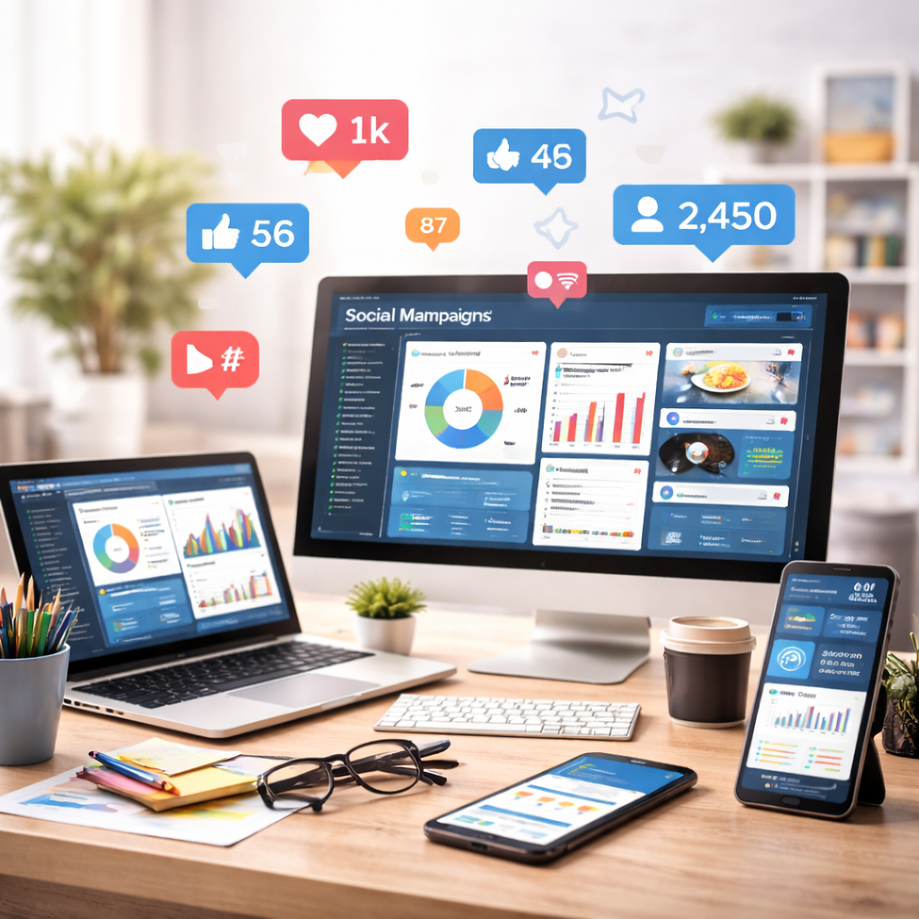 SoftNexa IT Solutions - Social Media Marketing Project